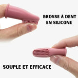 Brosse à dents en silicone pour bébé