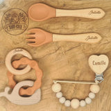 Coffret cadeau bébé pour baptême ou baby shower