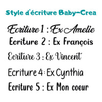 choix ecriture baby-crea